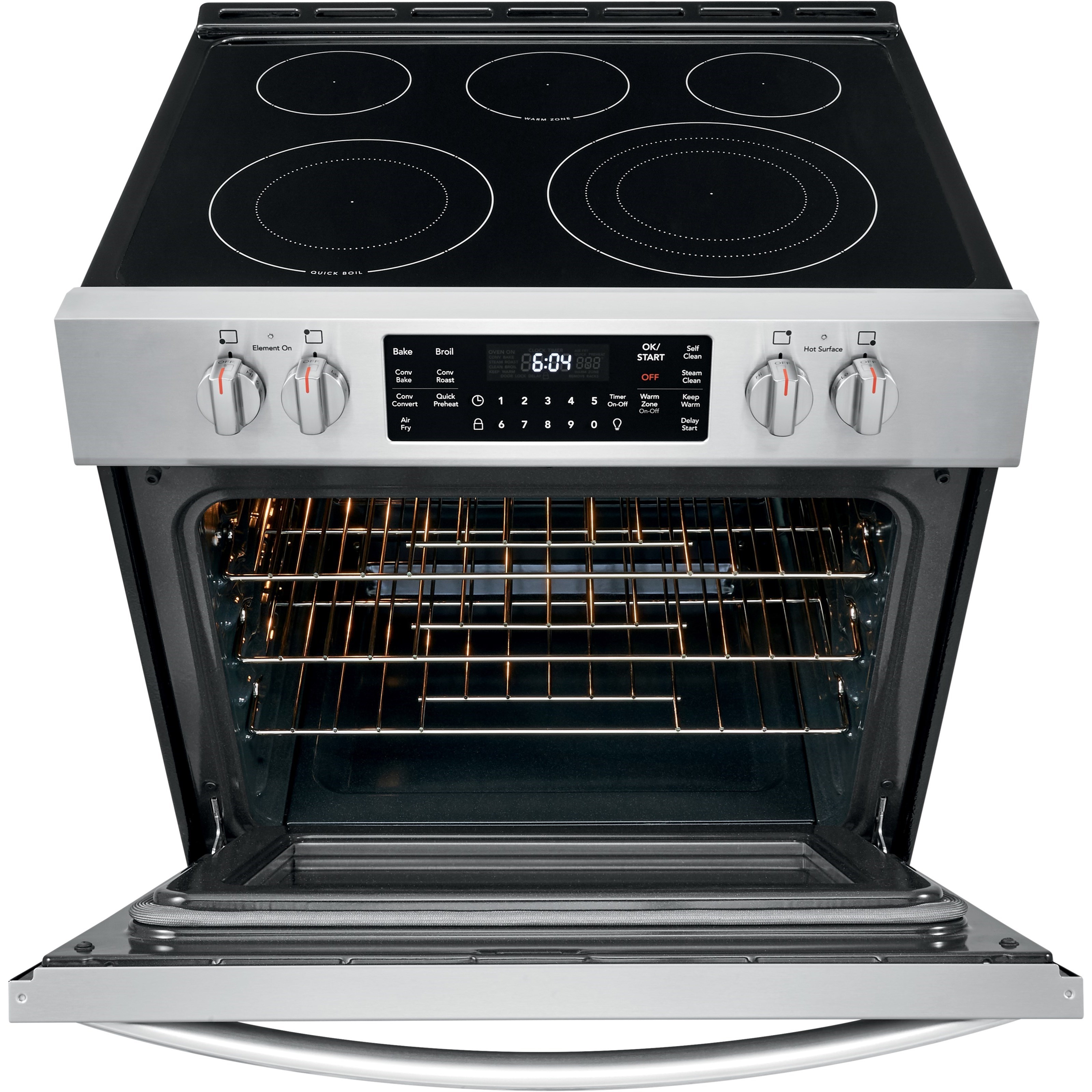 Frigidaire 30" Front Control Electric Range with Air Fry | Sheely's